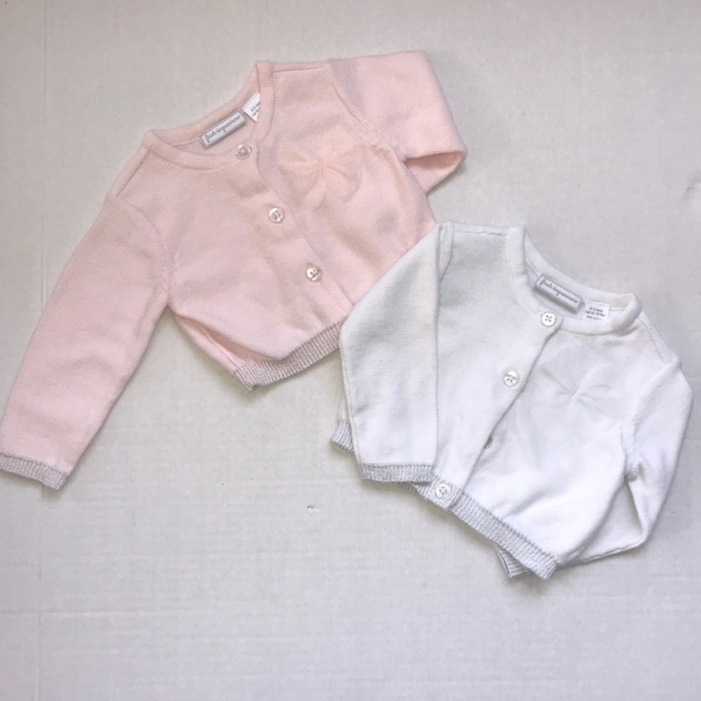 LOT 2 Infant Cardigans NWOT